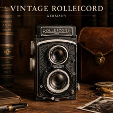 Vintage Rolleicord IV Franke  Heidecke DBP DBGM Twin Lens Reflex Camera