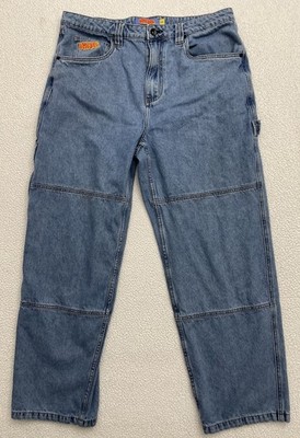 empyre jeans Carpenter Wide Relaxed Mens 34x29 Skater Grunge Y2K B39