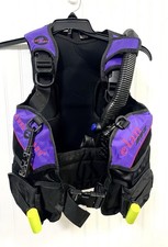 NEW AquaLung Elan SCUBA Diving Buoyancy Compensator (BC) Vest Small Orig Owners