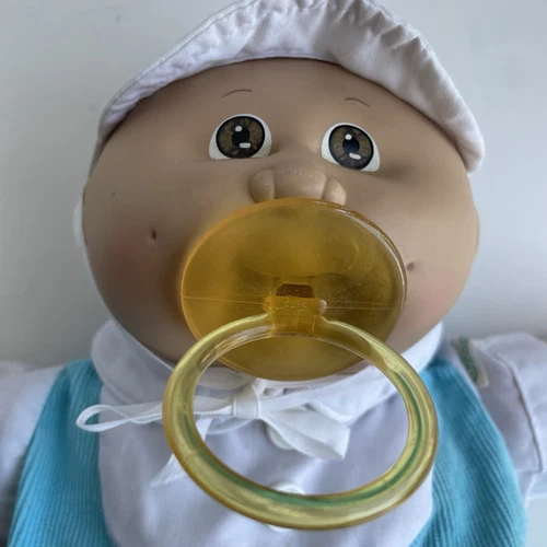 Cabbage Patch Kid Preemie 1985- complete outfit, pacifier, socks, shoes, etc
