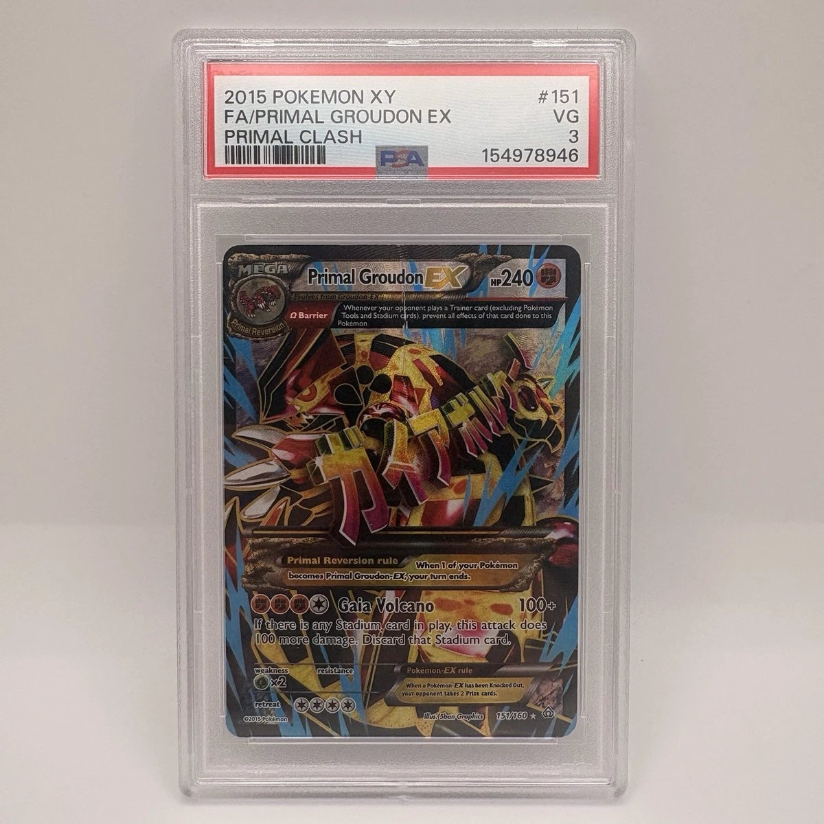Pokémon TCG Professional Sports Authenticator (PSA) XY-Primal