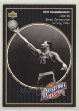 1992-93 Upper Deck Basketball Heroes Wilt Chamberlain #15 HOF 6ns