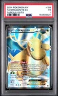 2014 POKEMON XY FURIOUS FISTS #108 FULL ART/DRAGONITE EX PSA 1