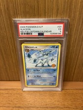 Glaceon 20/100 Pokemon Countdown Calendar Snowflake Stamp Promo Pokemon PSA 5