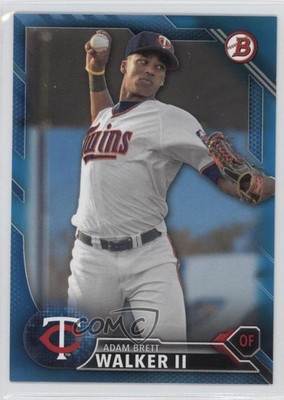 2016 Bowman Prospects Blue 25/150 Adam Walker Adam Brett Walker II #BP135 j2c