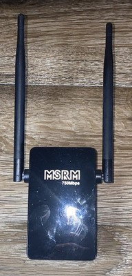 750Mbps Network Dual Band Wifi Range Extender Repeater 11AC double antennas
