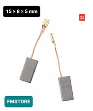 2pz Spazzole carboncini da 15x8x5mm per Smerigliatrice Angolare Bosch trapano 32
