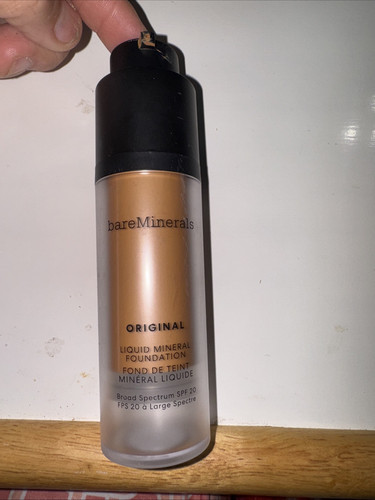 BareMinerals Original Liquid Mineral Foundation WARM TAN 22- 1 oz READ!! - Picture 5 of 5