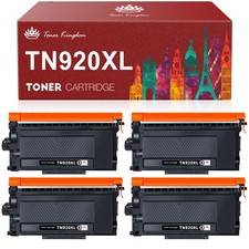4 Pack TN-920XL Brother Toner Cartridge Compatible With HL-L5210DN L6210DW