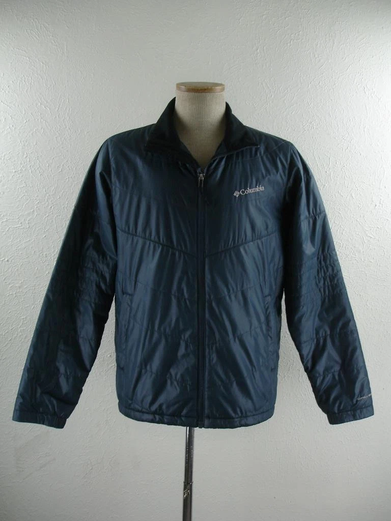 Columbia Men's S Labyrinth Omni-Shield Blue Waterproof Ski Snowboard Jacket Zip