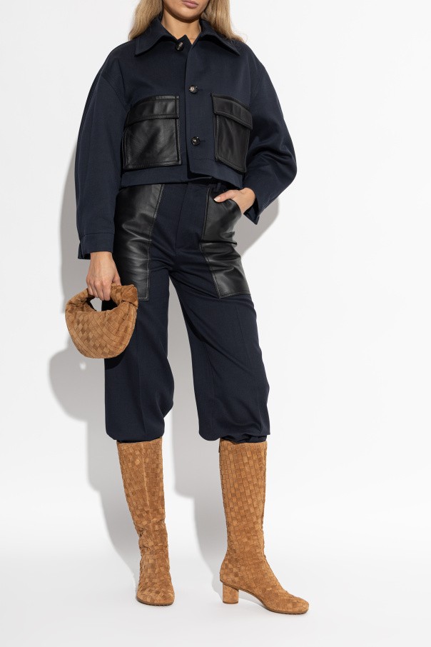 Bottega Veneta - Women - Heeled boots `Atomic` - Brown thumbnail 3