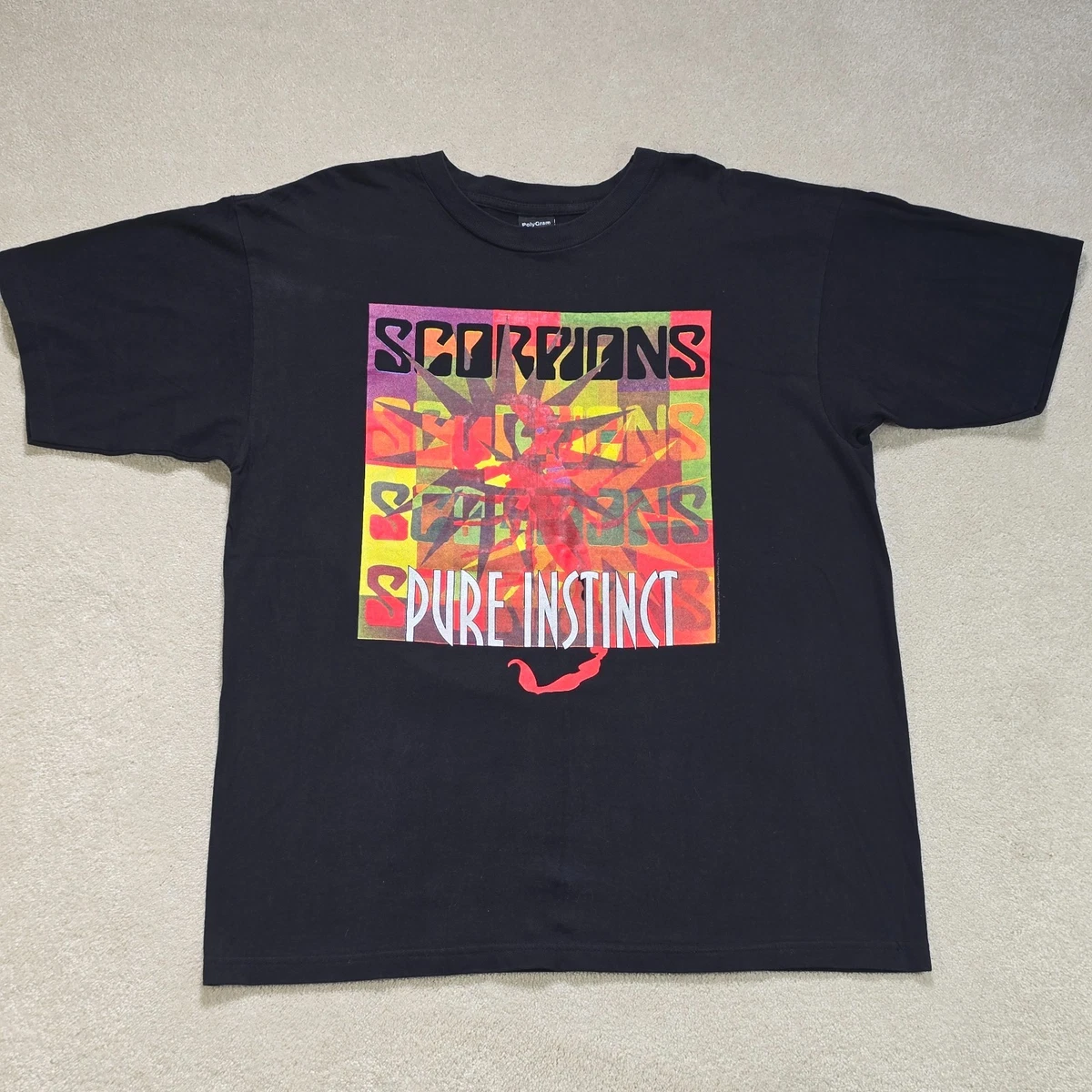Scorpions Tour T Shirt In Men's Vintage T-Shirts for sale | eBay