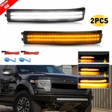Sequential LED Side Mirror Turn Signal Light Lamp Set for Ford F-150 2009-2014