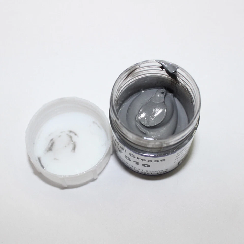 US 5 Pack (50g Total) Tub Silver Thermal Paste Heatsink Compound CPU GPU - Image 3 of 4