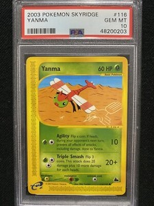 2003 Pokemon Skyridge Yanma 116/144 PSA 10 Gem Mint