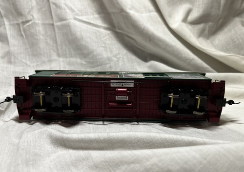Thomas Kinkade Bringing Home the Tree Combine Train Car-HO Scale-Hawthorne Vlg - Picture 15 of 18