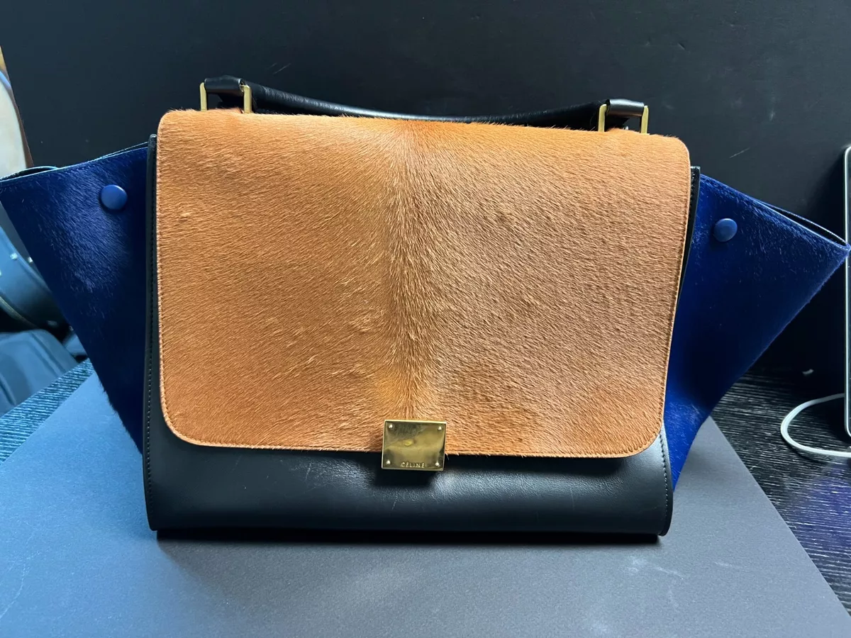 Celine pre-owned black Trapeze shoulder bag