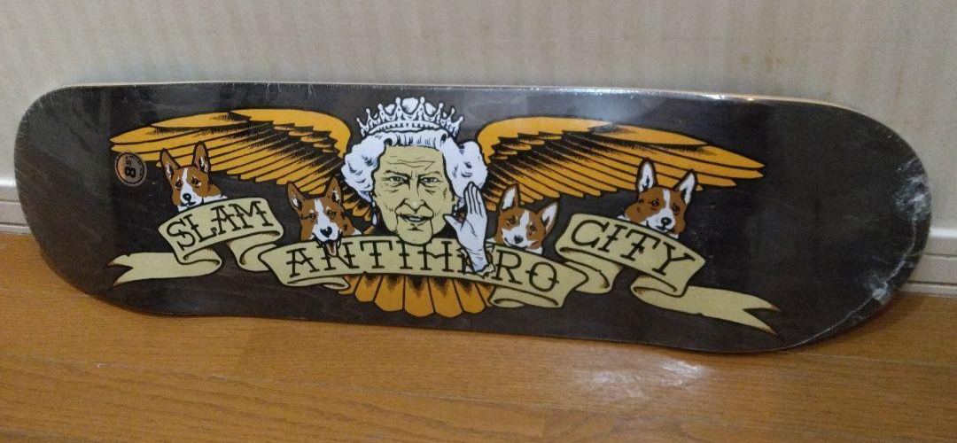 Antihero Skateboard Deck Antihero× SLAM CITY - CLASSIC LIZ BOARD Unused from JP-image