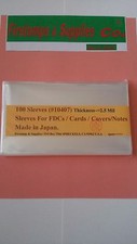 New 100 Sleeves 4" x 7" for 6 Cover, Postcard FDCs...2.5 Mil .