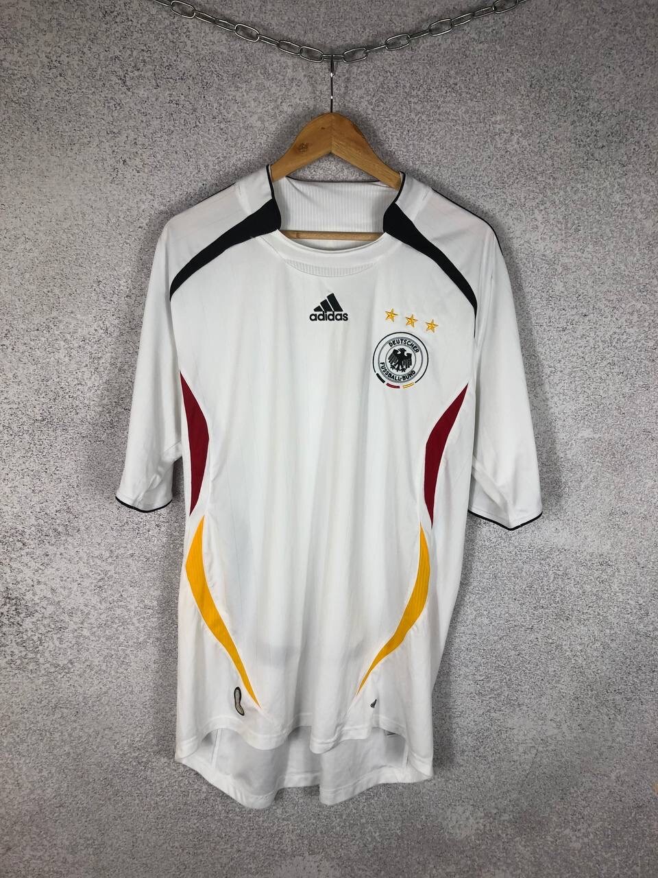 Vintage Germany 2005 2006 Adidas Home Jersey Football Shirt Deutschland Kit