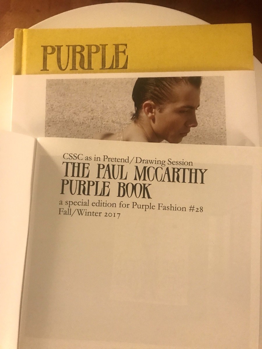 PURPLE FASHION magazine supreme レディ PURPLE fashion Magazine 25 Years Anniversary. Paul Hameline