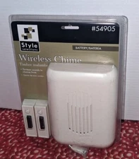Style Selections Wireless Musical Doorbell With Button New In Package