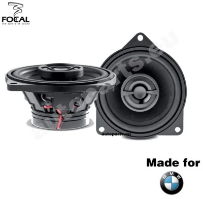 Focal Icbmw 100 Paire Enceintes Haut-Parleurs pour Voiture BMW 10cm Complet De - Photo 1/4