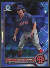 2022 Bowman Chrome Sapphire Blaze Jordan BCP-243 Prospects | Boston Red Sox