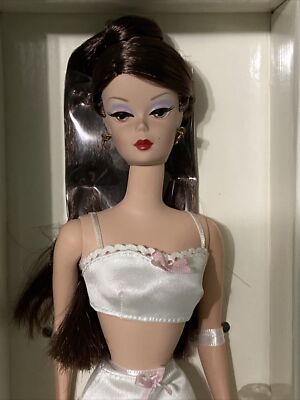 SILKSTONE LINGERIE #1 Brunette & #2 Blonde Barbie LOT 2000 BFMC