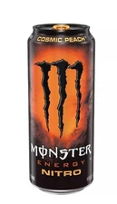 Monster Energy Nitro Cosmic Peach Energy Drink 16 Oz