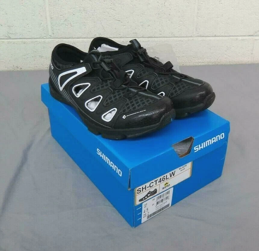 Shimano SH CT46LW CLICK R SPD Casual Vented Bike Shoes US 4.5 EU 37 NEW 85