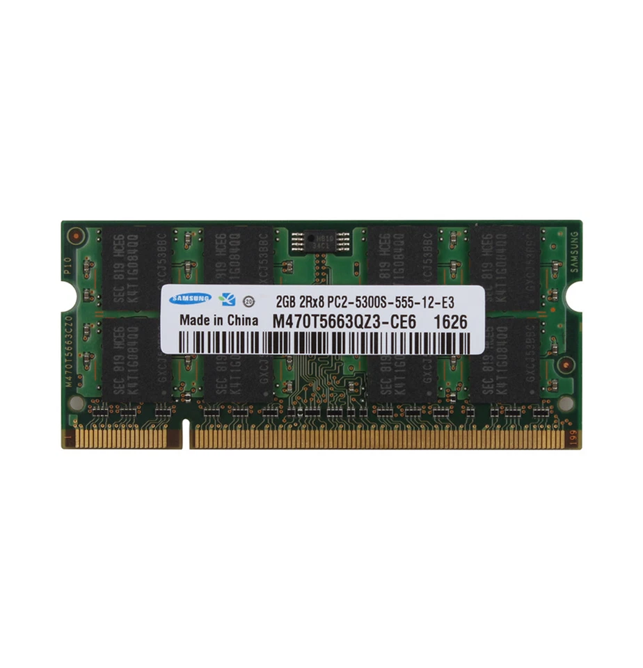 Samsung 4GB 2X2GB PC2-5300 DDR2 667Mhz Memory Mid 2007 Macbook Pro iMac Mac Mini - Image 2 of 4