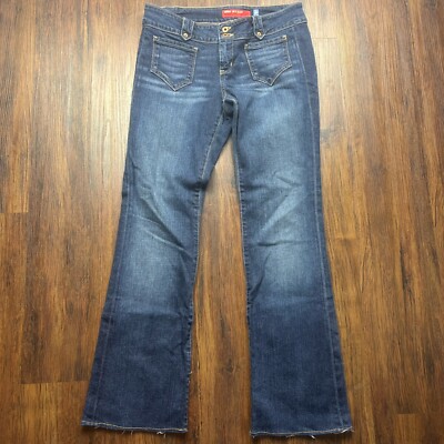 Big Star ILONA Flare Jeans Vintage 2000s Dark Wash Women s Size 28R