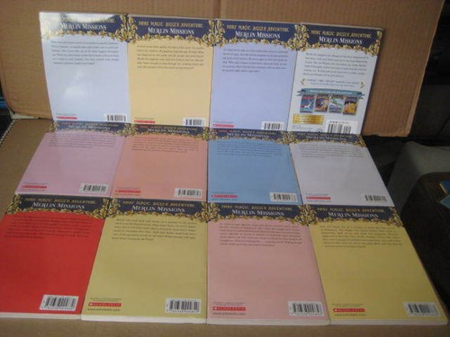 Magic Tree House "MERLIN MISSION" Books by Mary Pope Osborne (sequence 1 - 12) - Picture 12 of 12