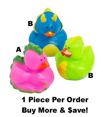 Dinosaur Rubber Duckies Ducks Jeep Ducking - Choose Style - FAST US Shipper