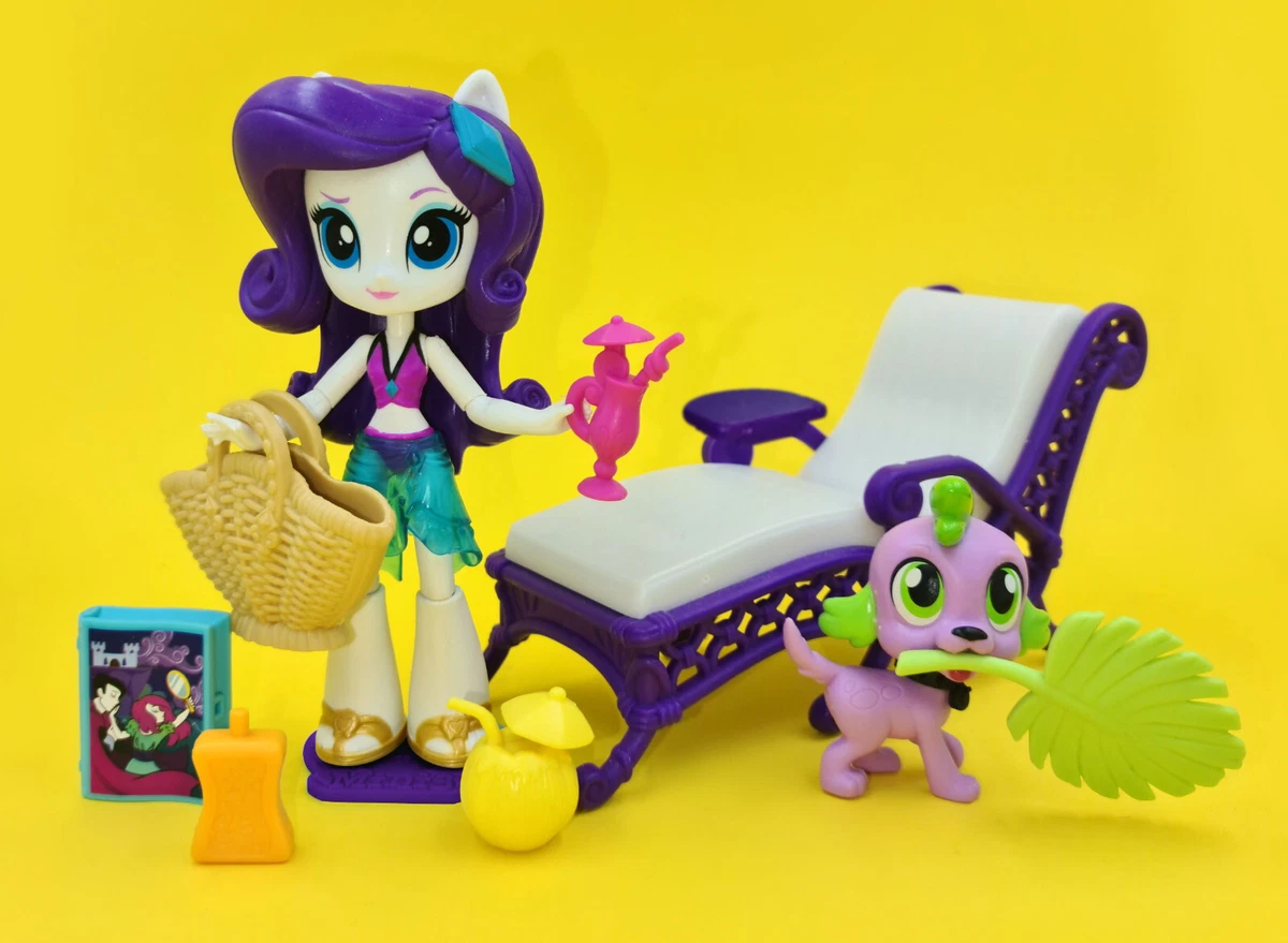 My Little Pony Equestria Girls Minis Rarity Figure Relaxing Beach
