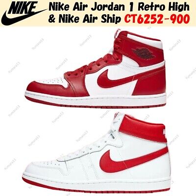 Nike Air Jordan 1 Retro High & Nike Air Ship CT6252-900 Nike Air Jordan 1 Retro High & Nike Air Ship CT6252-900