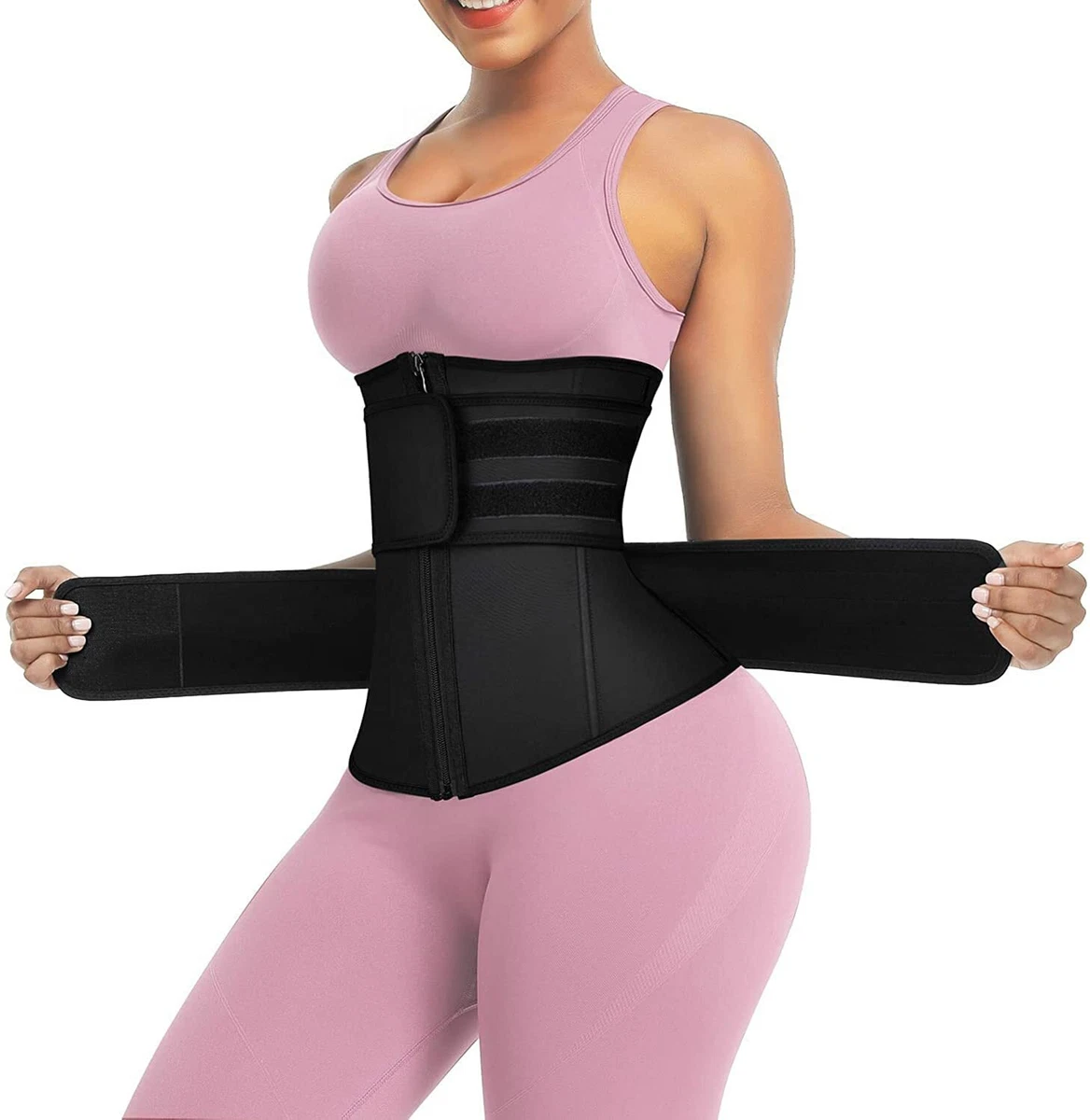 FeelinGirl Waist Trainer for Women Plus Size Corset Waist Trainer