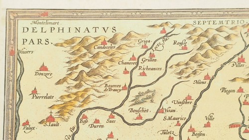 Ortelius Map of Comtat Venaissin, Rhone River Valley & Avignon, 1580 - Picture 4 of 4