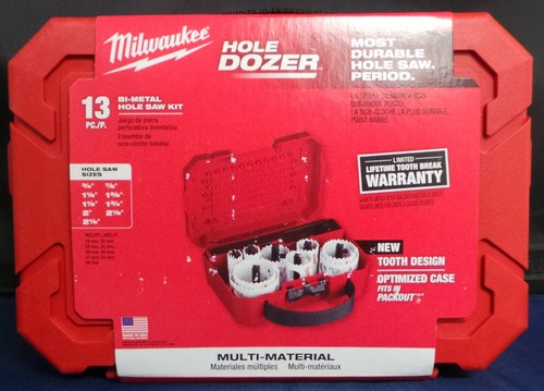 Milwaukee 49-22-4025 HOLE DOZER™ Allzweck-Lochsägen-Kit - 13-teilig BRANDNEU