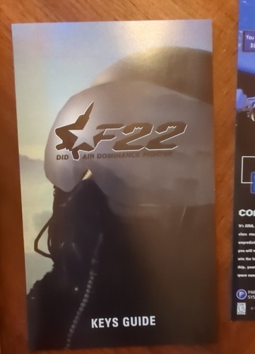 New Vtg 1997 F22 DID Air Dominance Fighter PC Flight Sim BONUS Red Sea Op Game - Picture 7 of 15