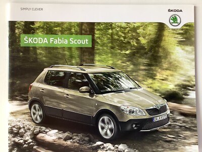 Prospekt Skoda Fabia Scout 10/2012