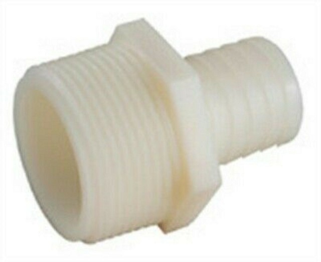 NYLON 1/2 X 3/4 White Nylon Hose Barb Fittings eBay