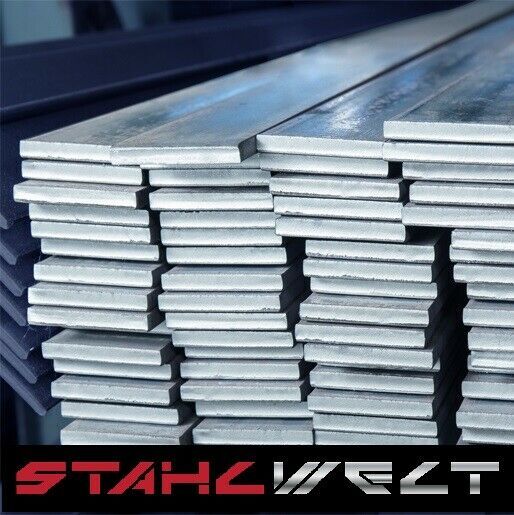 Produktbild von Flachstahl 60x3 Mm – Länge 750 Mm, Baustahl, Vielseitig Einsetzbar