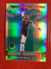 Russell Westbrook  2019 Hoops Premium Stock Zero Gravity#20 Zero Gravity Holo