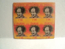 Flicker Vari-Vue Vintage LARRY Three Stooges UNCUT 6 Faces Lenticular  3 Stooges