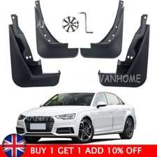 Genuine Splash Guards Mud Flaps For 2016-2019 Audi S4 A4 S-Line B9 Estate Avant