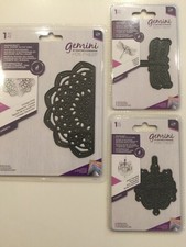 Crafter's Companion - Gemini - FoilPress - Stamp and Cut Die U-PICK New