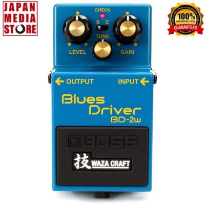 Boss BD-2W Blues Driver Waza Craft Gitarren-Effekt-Pedal brandneu in Box