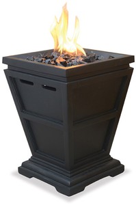 Blue Rhino Gas Outdoor Fireplace Table Top Fire Pit Uniflame Lp